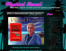 Tablet Screenshot of mysticalhawaii.com